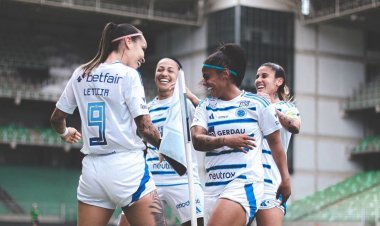 Cruzeiro goleia o América no Horto e encaminha título do Campeonato Mineiro feminino