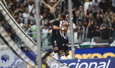 Atlético goleia Vasco no adeus à temporada e garante vaga na Sul-Americana