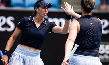 Dupla de Stefani vence 2º jogo e vai às quartas do WTA 1000 de Doha