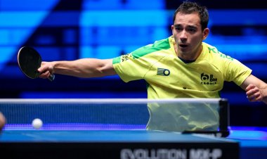 Calderano bate croata e vai às quartas de WTT WTT Champions, na China
