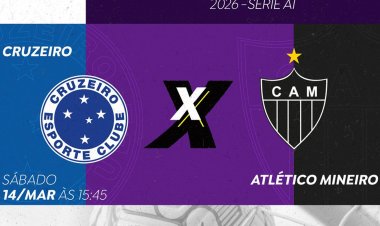 TV Brasil transmite amanhã jogo entre Cruzeiro e Atlético Mineiro