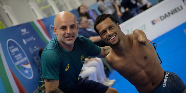 Gabrielzinho lidera natação paralímpica do Brasil no circuito mundial