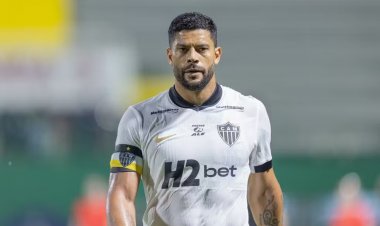 Hulk reage a informação de Barba antes de jogo do Atlético-MG