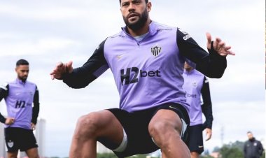 Escalação do Atlético-MG: com retorno de Hulk e Victor Hugo, time terá força máxima contra Santos
