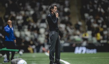 Técnico do Atlético, Domínguez admite rever decisão de poupar jogadores na Sul-Americana