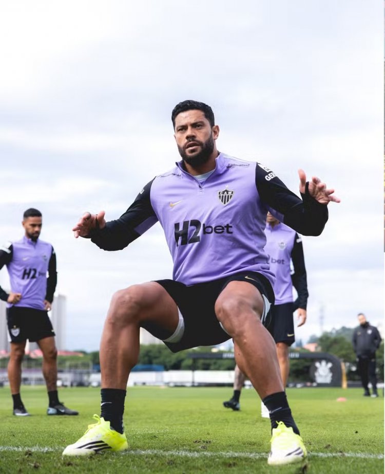 Escalação do Atlético-MG: com retorno de Hulk e Victor Hugo, time terá força máxima contra Santos