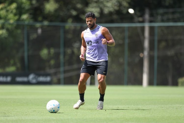 Após deixar Arena MRV antes de jogo com o Flamengo, Hulk faz treino à parte na Cidade do Galo