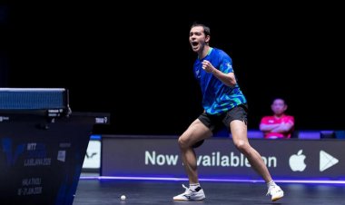 Hugo Calderano cai na final e perde chance do tri no WTT da Eslovênia