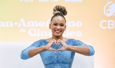 Rebeca Andrade volta com ouro no Pan de ginástica artística