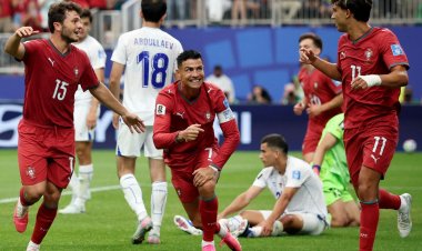 Cristiano Ronaldo faz dois gols e Portugal vence o Uzbequistão por 5x0