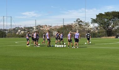 Treino aberto do Atlético-MG conta com desfalques e atividade à parte